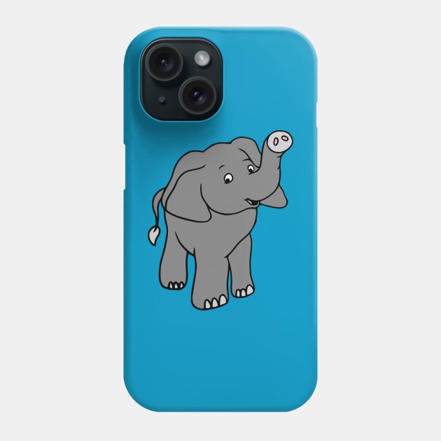 Baby Elephant Phone Case by KayBee Gift Shop