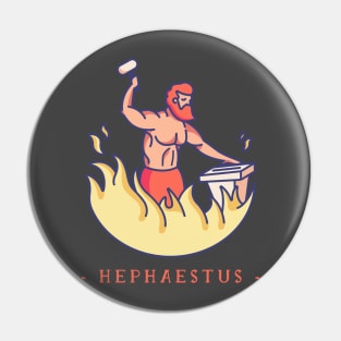 Hepheastus Greek Mythology Pin