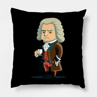 Bach and Coffee Pillow