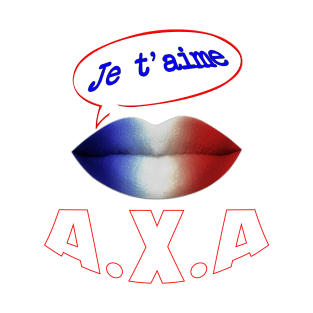 FRENCH KISS JE TAIME AXA T-Shirt