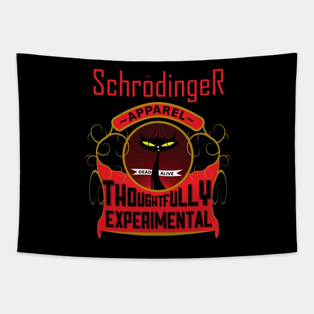 Schrodinger Apparel Tapestry by a_man_oxford