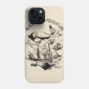 Reading is an adventure Phone Case