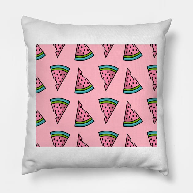 Watermelon Pillow by timegraf