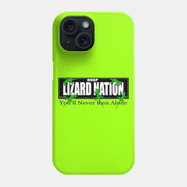 Be Our Guest Podcast Lizard Nation Phone Case by Be Our Guest Podcast