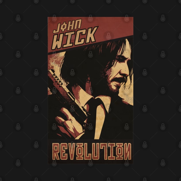 J. Wick Revolution by CTShirts