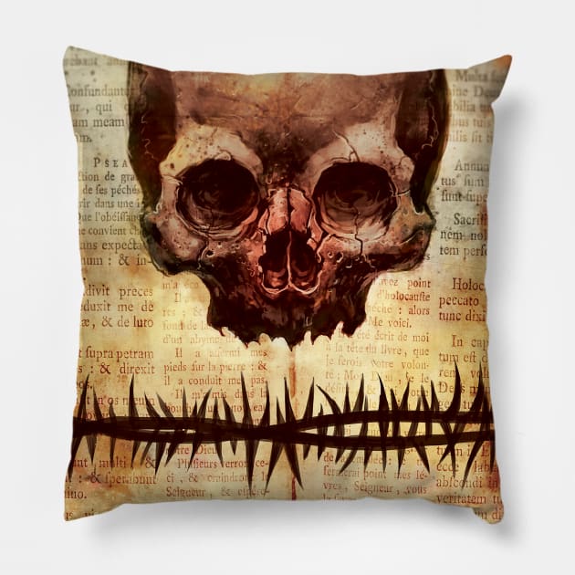 Thorns Pillow by RealmsOfNowhere