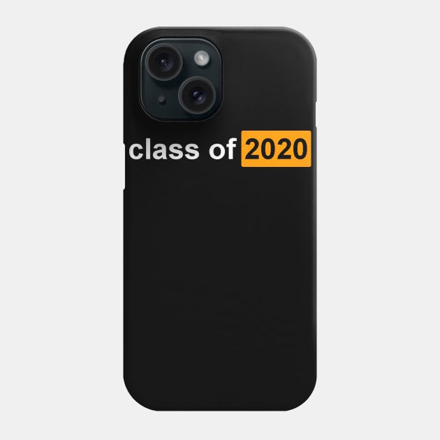 Senior class of 2020 Phone Case by Mrmera