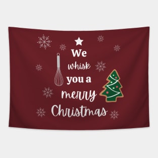 We Whisk You a Merry Christmas Tapestry