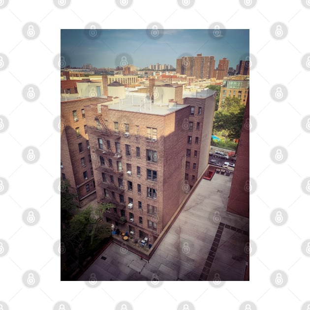 Harlem Buildings Yankee Stadium Bronx by eleonoraingrid