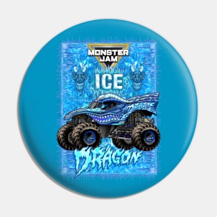 The Blue Ice Dragon Pin