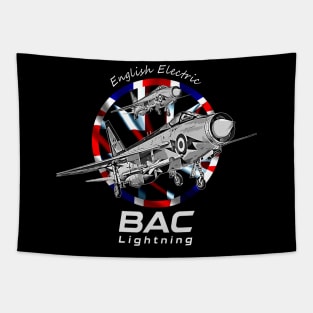 English Electric Lightning English vintage aircraft Tapestry