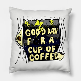 Coffee and Raining Pillow