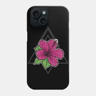 Tropical Hibiscus Flora Phone Case