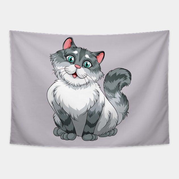 CAT MEOW ! Tapestry by IRIS STORE