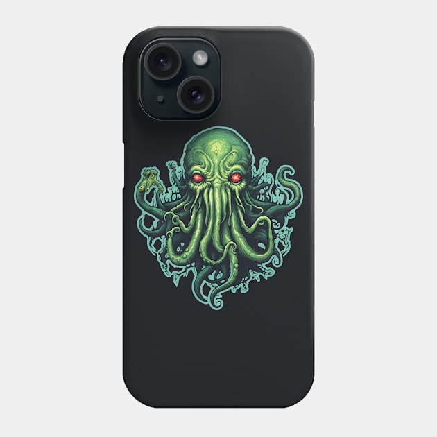 Call of Cthulhu Lovecraft Phone Case by beangeerie