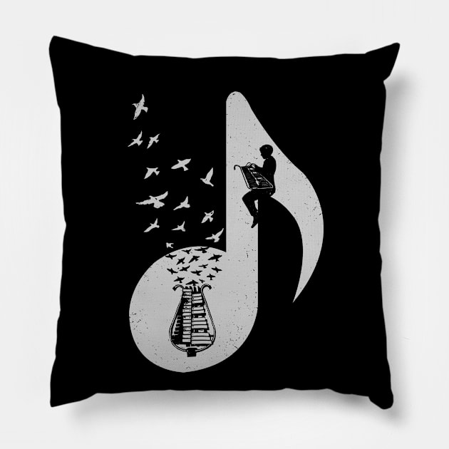 Musical - Glockenspiel Pillow by barmalisiRTB