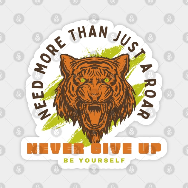 Never Give Up Magnet by Fashionistasss