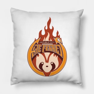 Republic City Fire Ferrets Pillow