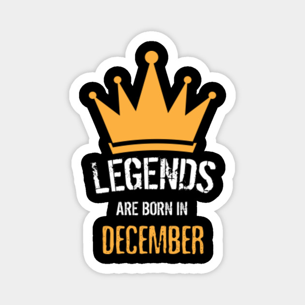 Born In December December Lover Gift Born In December Aimant Teepublic Fr