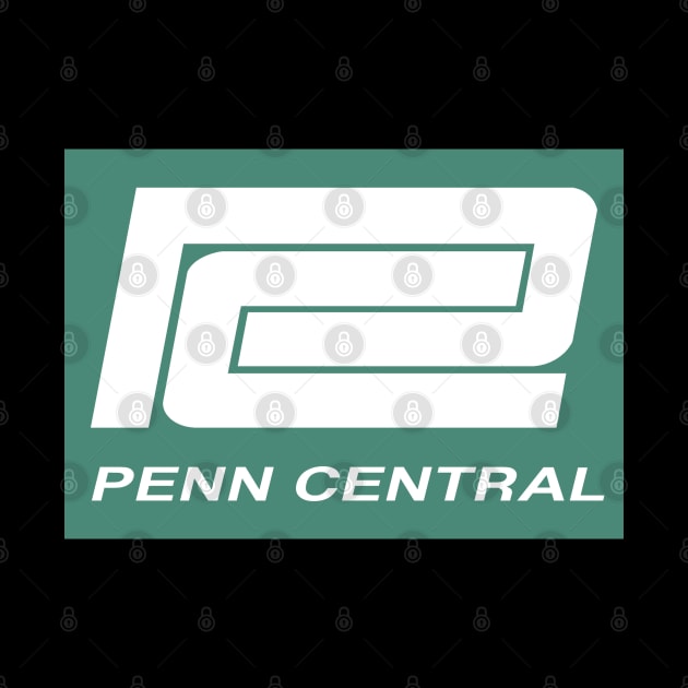 Vintage Defunct Penn Central Railroad by Railway Tees For All