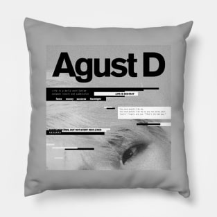 SUGA  Agust D TOUR IN U.S Los Angeles LA Pillow