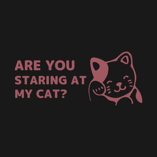 Are you staring at my cat again? by Bubbly Tea