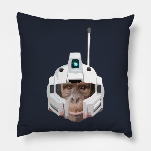 RGM-79N GM Chimpanzee Custom Pillow by Bajingseng