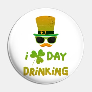 Funny Saint Patricks Day T Shirts for Men Party Shirts for St Pats Funny Drinking Tees Pin