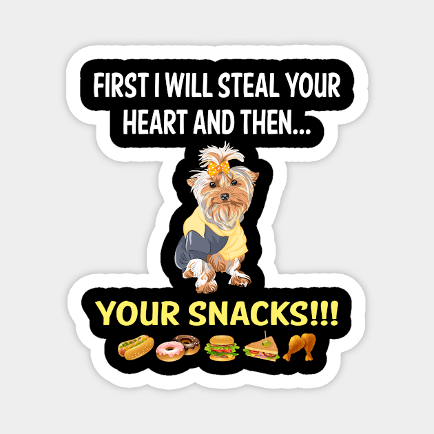 Steal Heart Yorkshire Terrier 47 Magnet by blakelan128