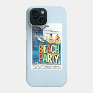 Vintage Movie - Beach Party Poster Phone Case