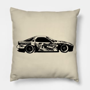 RX7 side view Pillow