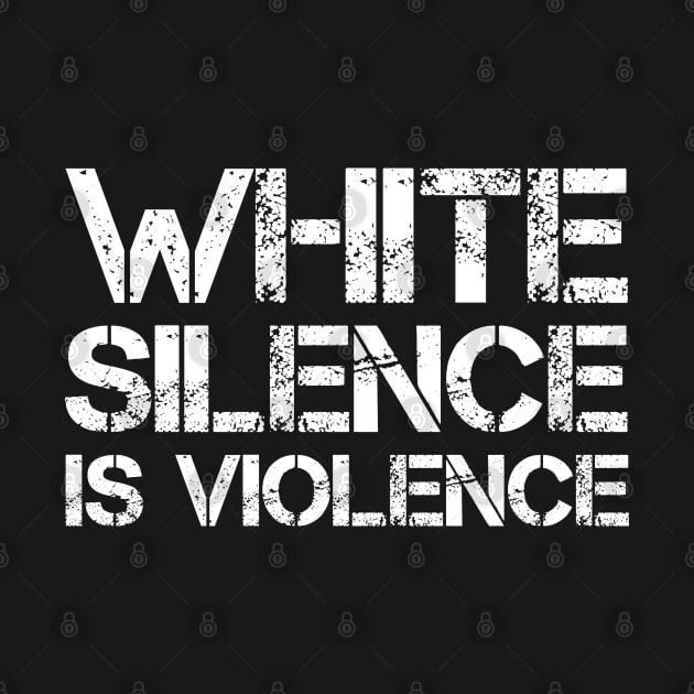White Silence Is Violence by CF.LAB.DESIGN