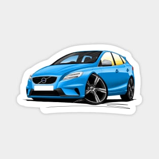 Volvo V40 R-Design Blue Magnet