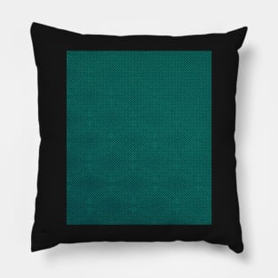 Dark Green Emerald Textured Pattern Pillow