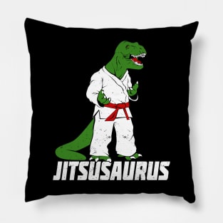 Jitsusaurus Jiu-Jitsu Practitioner Gift Pillow