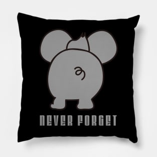 An Elephant Never Forget Pillow