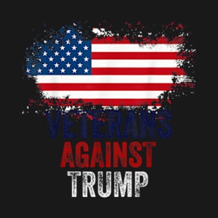 veterans against Trump t tee shirt T-Shirt