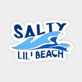 Salty Lil Beach Magnet
