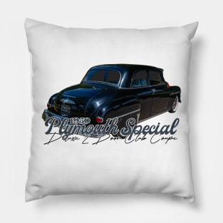 1950 Plymouth Special Deluxe 2 Door Club Coupe Pillow