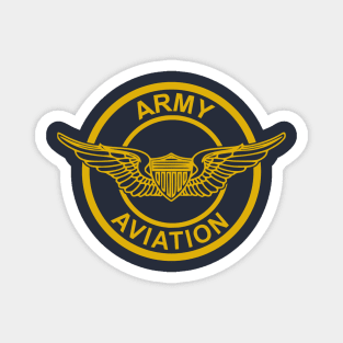 Army Aviator Wings Patch Magnet