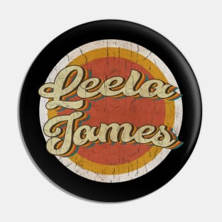 circle vintage Leela James Pin