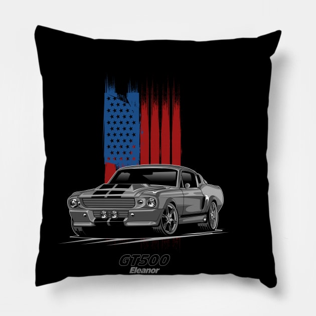 Ford Shelby Eleanor Pillow by aredie19
