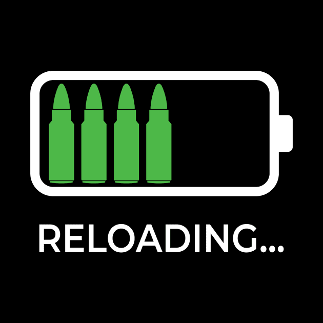 Recharge Bullet Reloading Bullets Collector Firearm Passion Texas Rules Gun Lover Design Gift Idea by c1337s