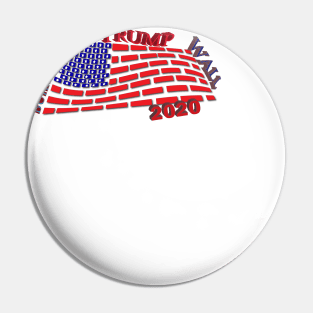 Build the Wall 2020 Pin