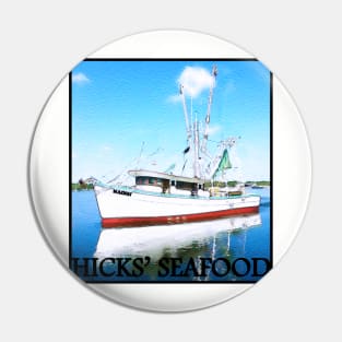 Shrimp Boat Pin