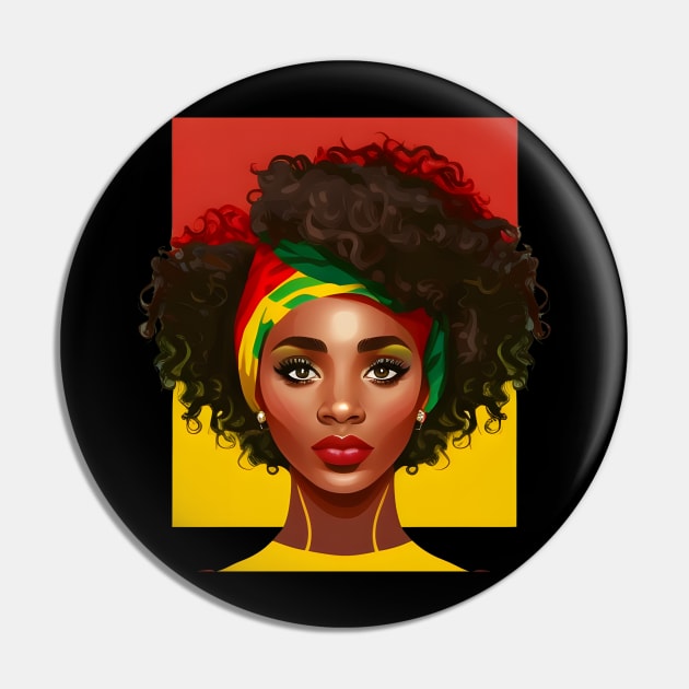 I Am Black History - Black History Month African American Pin by Ray E Scruggs