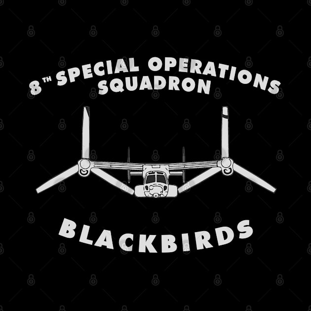 8th Special Operations Squadron Blackbirds V22 USAF by DesignedForFlight