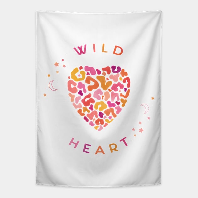 Wild Heart Tapestry by CarlyWatts