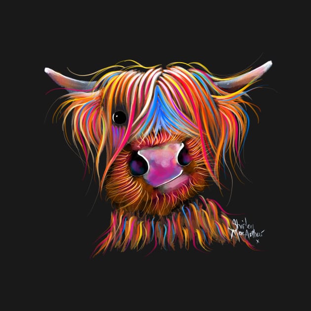 HiGHLaND CoW PRiNT SCoTTiSH ' BRuCe ' BY SHiRLeY MacARTHuR by ShirleyMac