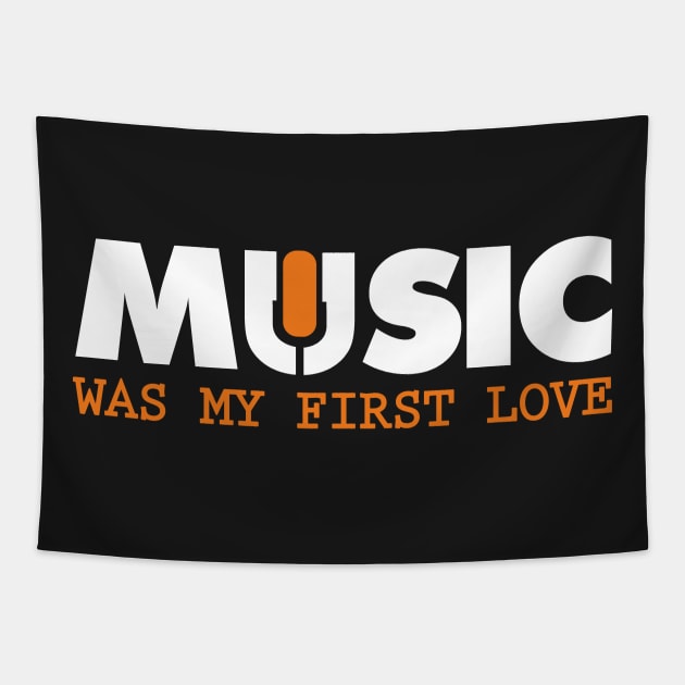 Music was my first love Tapestry by nektarinchen